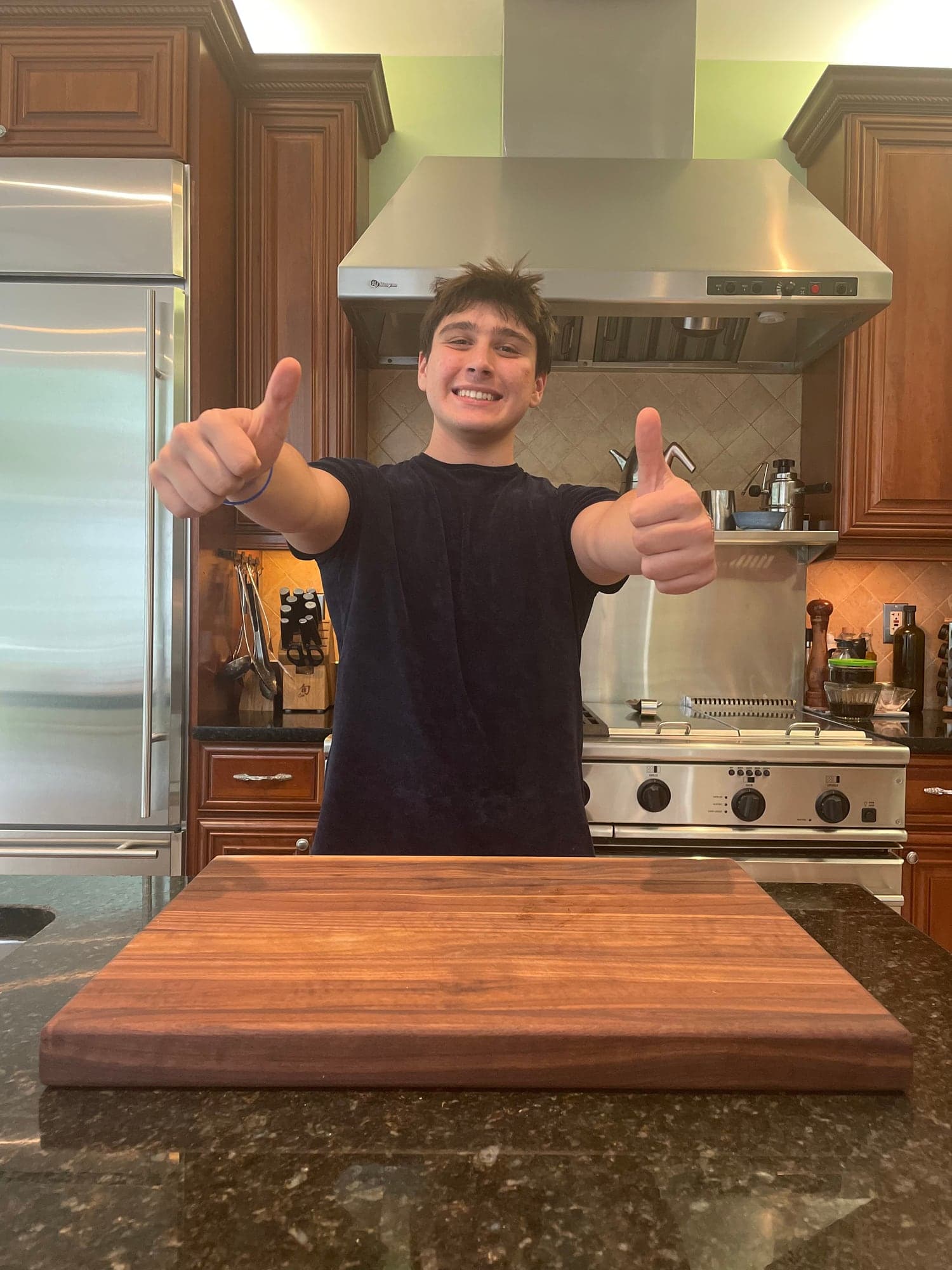 Erim in the kitchen
